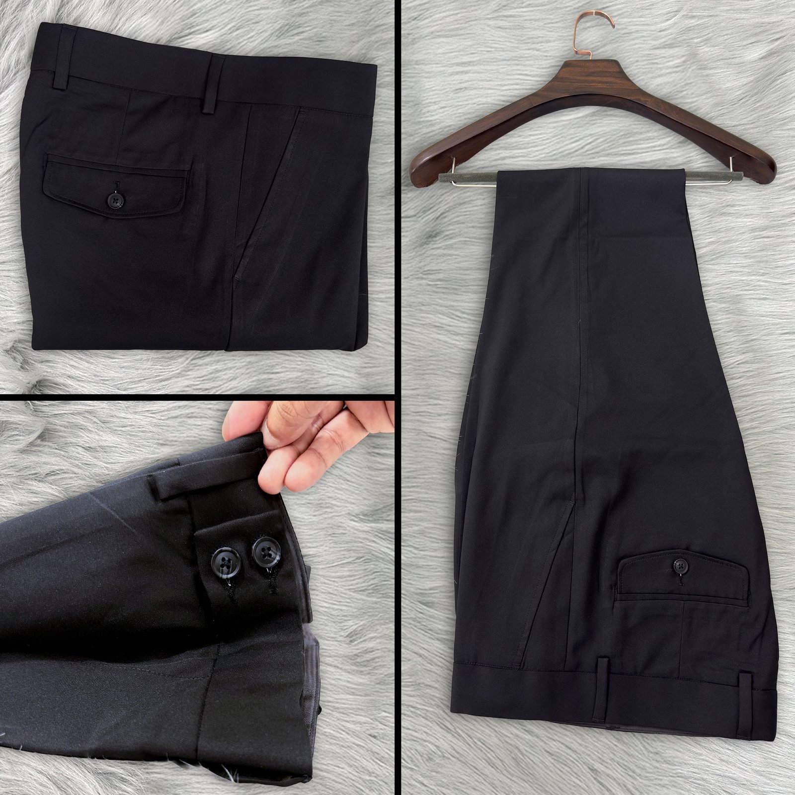 The Apex Black Pants